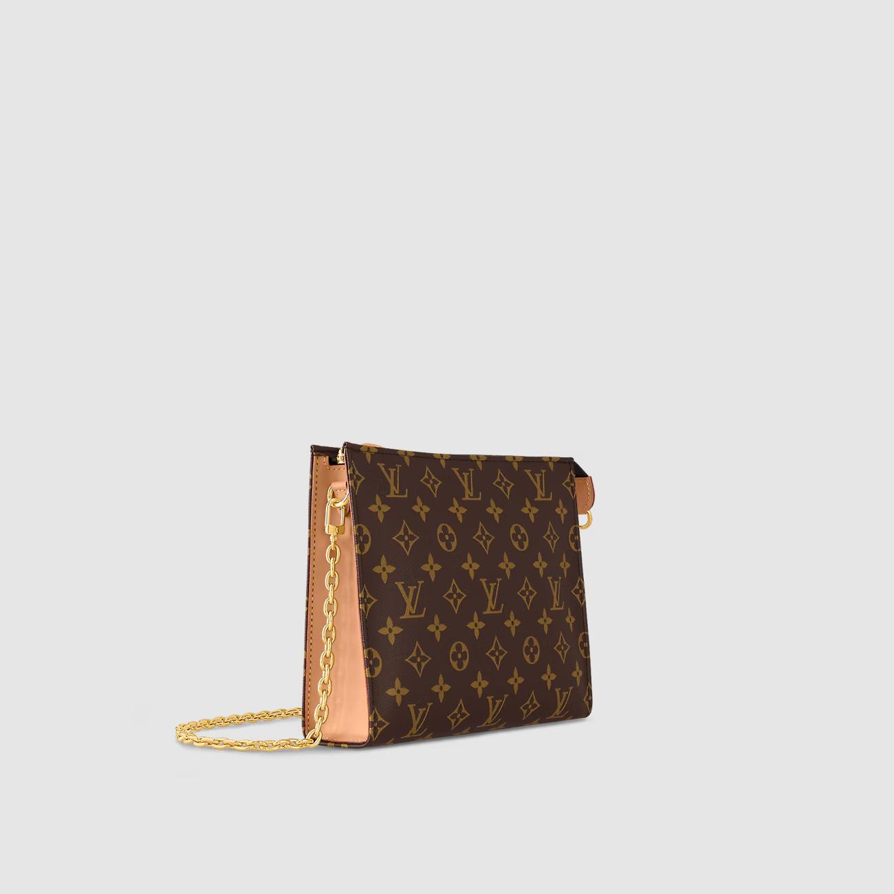 Túi Louis Vuitton Toiletry Pouch On Chain Nữ Monogram